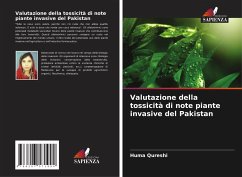 Valutazione della tossicità di note piante invasive del Pakistan - Qureshi, Huma