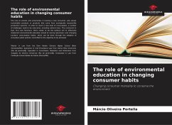 The role of environmental education in changing consumer habits - Portella, Márcio Oliveira