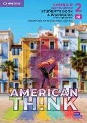 Think Level 2 Student's Book and Workbook with Digital Pack Combo B American English - Puchta, Herbert; Stranks, Jeff; Lewis-Jones, Peter