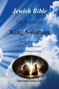 Jewish Bible - The Books of King Solomon - King, Solomon