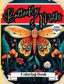 Butterfly & Moth Coloring Book