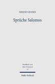 Sprüche Salomos (eBook, PDF)