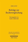 Beiträge zur Rechtsvergleichung (eBook, PDF)
