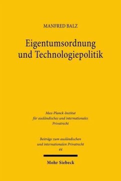 Cover Eigentumsordnung und Technologiepolitik (eBook, PDF)