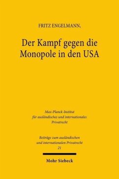 Der Kampf gegen die Monopole in den USA (eBook, PDF) - Engelmann, Fritz