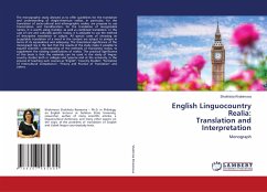 Cover English Linguocountry Realia: Translation and Interpretation