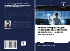 Analiz kiberrazwedki: Nowaq razwedywatel'naq disciplina - kratkoe issledowanie - Krshtenich, Alexandr