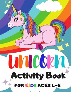 Unicorn Activity Book for Kids Ages 4-8 - Brooks, Avery