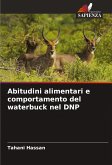 Abitudini alimentari e comportamento del waterbuck nel DNP