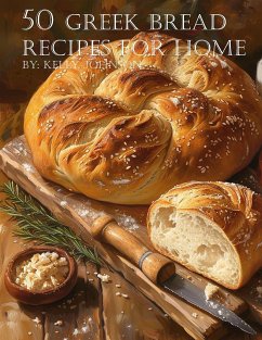 50 Greek Bread Recipes for Home (eBook, ePUB) - Johnson, Kelly