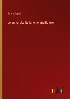 Le universita italiane nel medio evo