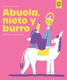 Abuela, nieto y burro Abuela, nieto y burro