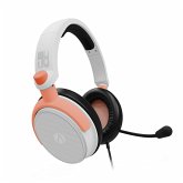 C6-100 Gaming Headset - Pastell (Peach/White)
