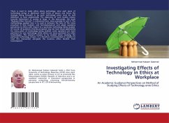Cover Investigating Effects of Technology in Ethics at Workplace