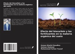 Efecto del biocarbón y los fertilizantes en la materia orgánica del suelo - Chaudhry, Usman Khalid; Shahzad, Salman; Yousaf, Muhammad Farhan