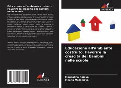 Cover Educazione all'ambiente costruito. Favorire la crescita dei bambini nelle scuole