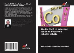 Studio NMR di soluzioni solide di cobalto e cobalto diluito - Norkaraev, Hikmatillo Makhamovich