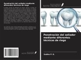 Penetración del sellador mediante diferentes técnicas de riego