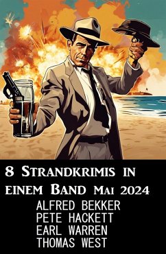 Cover 8 Strandkrimis in einem Band Mai 2024 (eBook, ePUB)