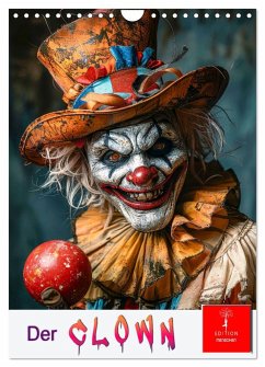 Der Clown (Wandkalender 2025 DIN A4 hoch), CALVENDO Monatskalender