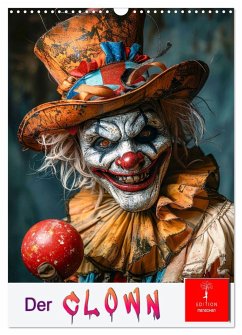 Der Clown (Wandkalender 2025 DIN A3 hoch), CALVENDO Monatskalender - Calvendo;Roder, Peter