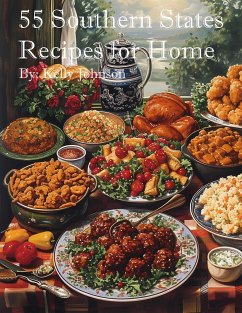 55 Southern States Recipes for Home (eBook, ePUB) - Johnson, Kelly