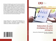 Cover Elaboration du plan stratégique de votre entreprise