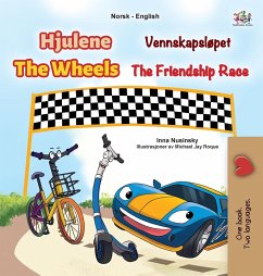 The Wheels - The Friendship Race (Norwegian English Bilingual Kids Book) - Books, Kidkiddos; Nusinsky, Inna