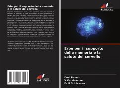 Erbe per il supporto della memoria e la salute del cervello - Raman, Devi;Varalakshmi, V;Srinivasan, Dr.R