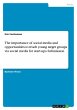 The importance of social media and... - Bild 1