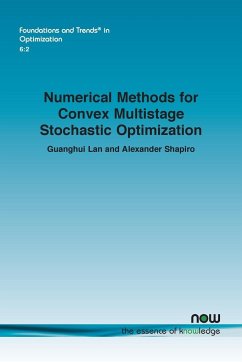 Numerical Methods for Convex Multistage Stochastic Optimization - Lan, Guanghui; Shapiro, Alexander