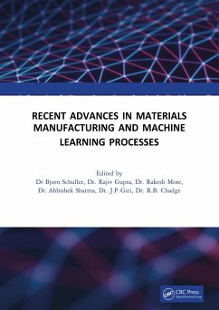 Cover Recent Advances in Material, Manufacturing, and Machine Learning (eBook, ePUB)