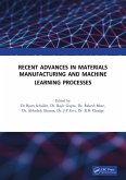 Recent Advances in Material, Manufacturing, and Machine Learning (eBook, PDF)
