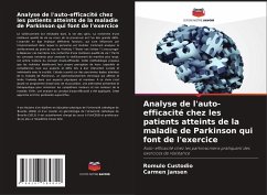 Analyse de l'auto-efficacité chez les patients atteints de la maladie de Parkinson qui font de l'exercice - Custódio, Rômulo;Jansen, Carmen