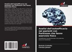 Analisi dell'autoefficacia nei pazienti con Parkinson che fanno esercizio fisico - Custódio, Rômulo;Jansen, Carmen