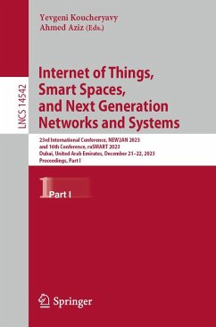 Internet of Things, Smart Spaces, and Next Generation Networks and Systems (eBook, PDF)