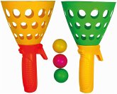 Paul Günther 1546 - Mc Squeezy Click'n' Catch, Fangball, Ball-Spielset, 5-teilig Paul Günther 1546 - Mc Squeezy Click'n' Catch, Fangball, Ball-Spielset, 5-teilig