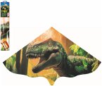 Paul Günther 1112 - Kinderdrachen T-REX aus PE-Folie, mit Wickelgriff und Schnur, Größe: 115 x 63 cm