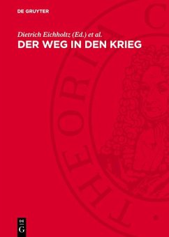 Der Weg in den Krieg (eBook, PDF)