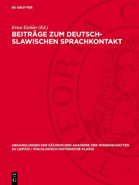 Beiträge zum deutsch-slawischen Sprachkontakt (eBook, PDF)