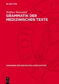 Grammatik der medizinischen Texte (eBook, PDF)