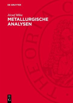 Metallurgische Analysen (eBook, PDF) - Mika, József