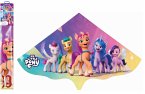 Paul Günther 1215 - Kinderdrachen My Little Pony aus PE-Folie, mit Wickelgriff und Schnur, Größe: 115 x 63 cm
