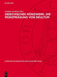 Cover Griechisches Münzwerk. Die Münzprägung von Deultum (eBook, PDF)