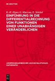 Einführung in die Differentialrechnung von Funktionen einer unabhängigen Veränderlichen (eBook, PDF)