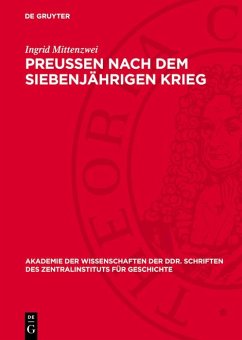Cover Preußen nach dem Siebenjährigen Krieg (eBook, PDF)