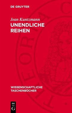 Cover Unendliche Reihen (eBook, PDF)