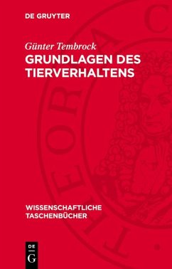 Grundlagen des Tierverhaltens (eBook, PDF) - Tembrock, Günter