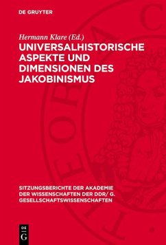 Cover Universalhistorische Aspekte und Dimensionen des Jakobinismus (eBook, PDF)