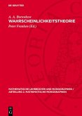 Wahrscheinlichkeitstheorie (eBook, PDF)
